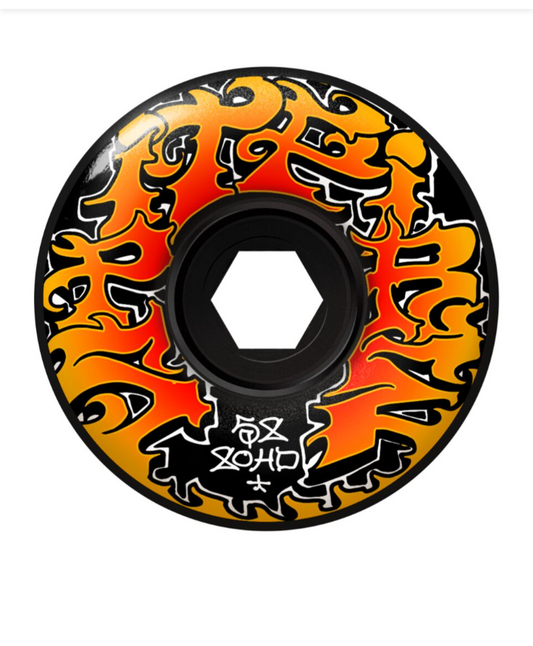 Spitfire Formula Four "Savie II" F4 Classic Full Black Skate Wheels 58mm 80HD (80a)