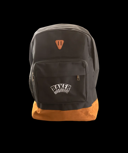 Baker Skateboards "Arch" Logo Black Skate Backpack Travel Bag