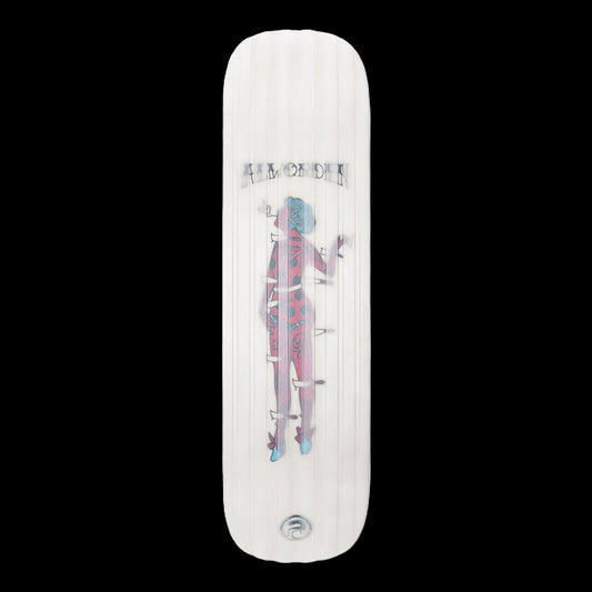 Ambition Snowskate "Circus Lady" Alworden Signature Pro Deck 8.625"