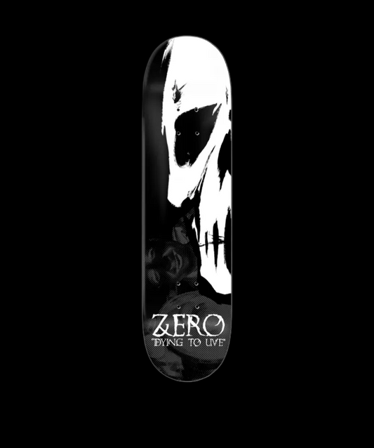 Zero Skateboards "Dying To Live" Video Series Skate Deck 8.5"