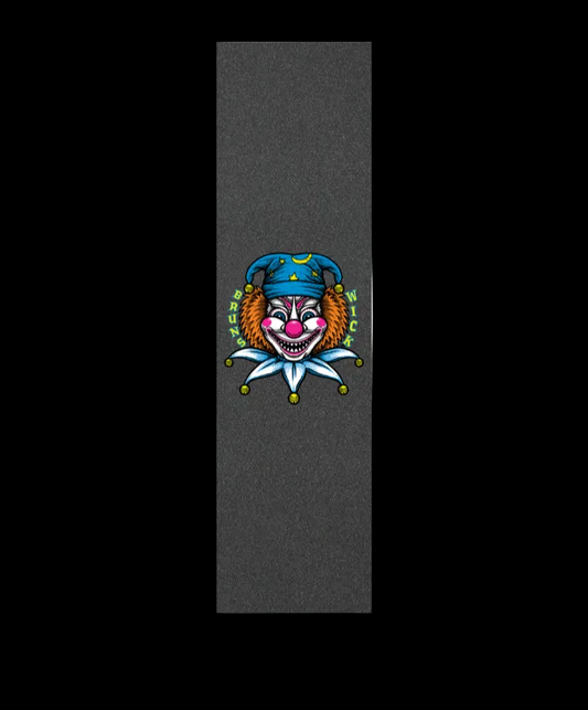 Brunswick "Killer" Clown Horror Themed Black Grip Tape 9" x 33"