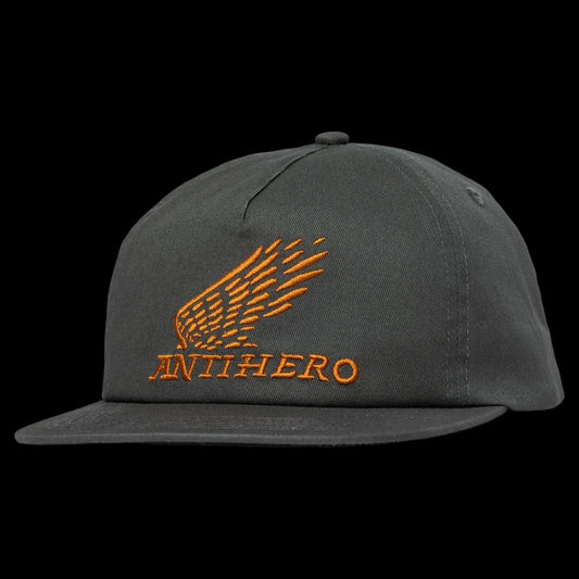 Anti-Hero Skateboards (Spring 26') "Motorized" Honda Racing Mock-Up Grey/Dark Orange Snapback Hat