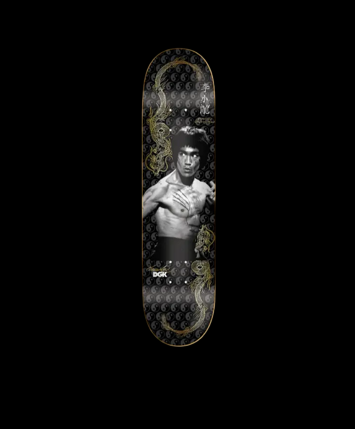 DGK x Bruce Lee Entire Collection Fury Focus Balance Dragon Legend Set of 5 Skate Decks