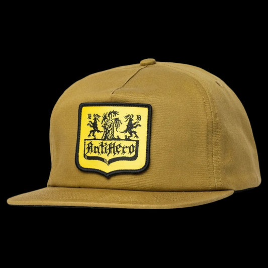 Anti-Hero Skateboards (Spring 26') "Coat of Arms" Tan Snapback Hat
