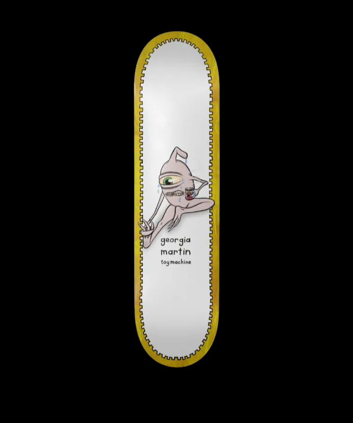 Toy Machine "Stretch" Georgia Martin Pro Skate Deck 8.25"